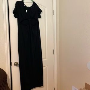 Maxi twist back dress. Size 14/16.